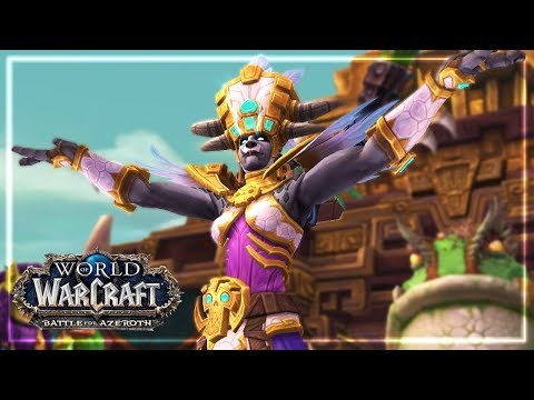 Zandalari Troll - Allied Race Unlock Cutscene | WoW BfA 8.1.5