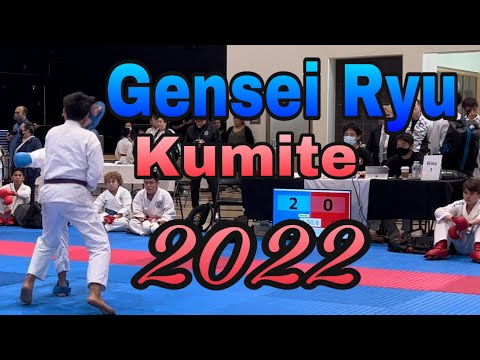 Gensei Ryu Tournament Kumite 2022 - Logan Voong