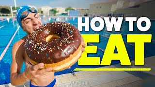 What NOT TO EAT Before You Swim