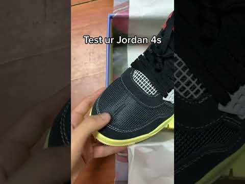 Unveiling the Unique Aesthetics: Union LA x Air Jordan 4 Retro Off Noir CD9533-001🌟#UnionLA #Jordan4