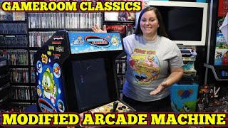 MODDED GAMEROOM CLASSICS ARCADE MACHINE - 60 IN 1!