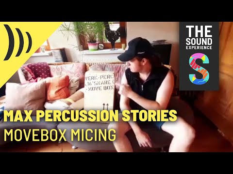 MAX Percussion Stories - MoveBox Miking Technique