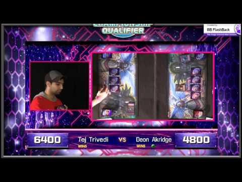 Yugioh WCQ American Championship 2014 Semi Finals - Tej Trivedi (F.A.T) vs Deon Akridge (H.A.T)