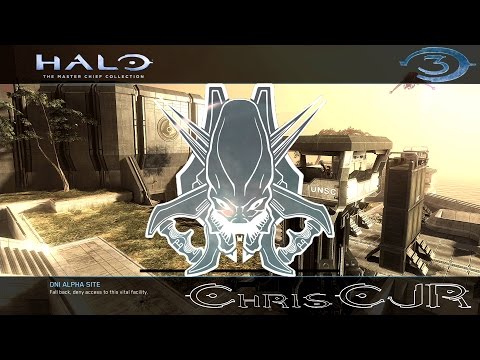 HALO 3 ODST Legendary Mission 4 ONI Alpha Site. 4 Players Xbox Live 1080p.