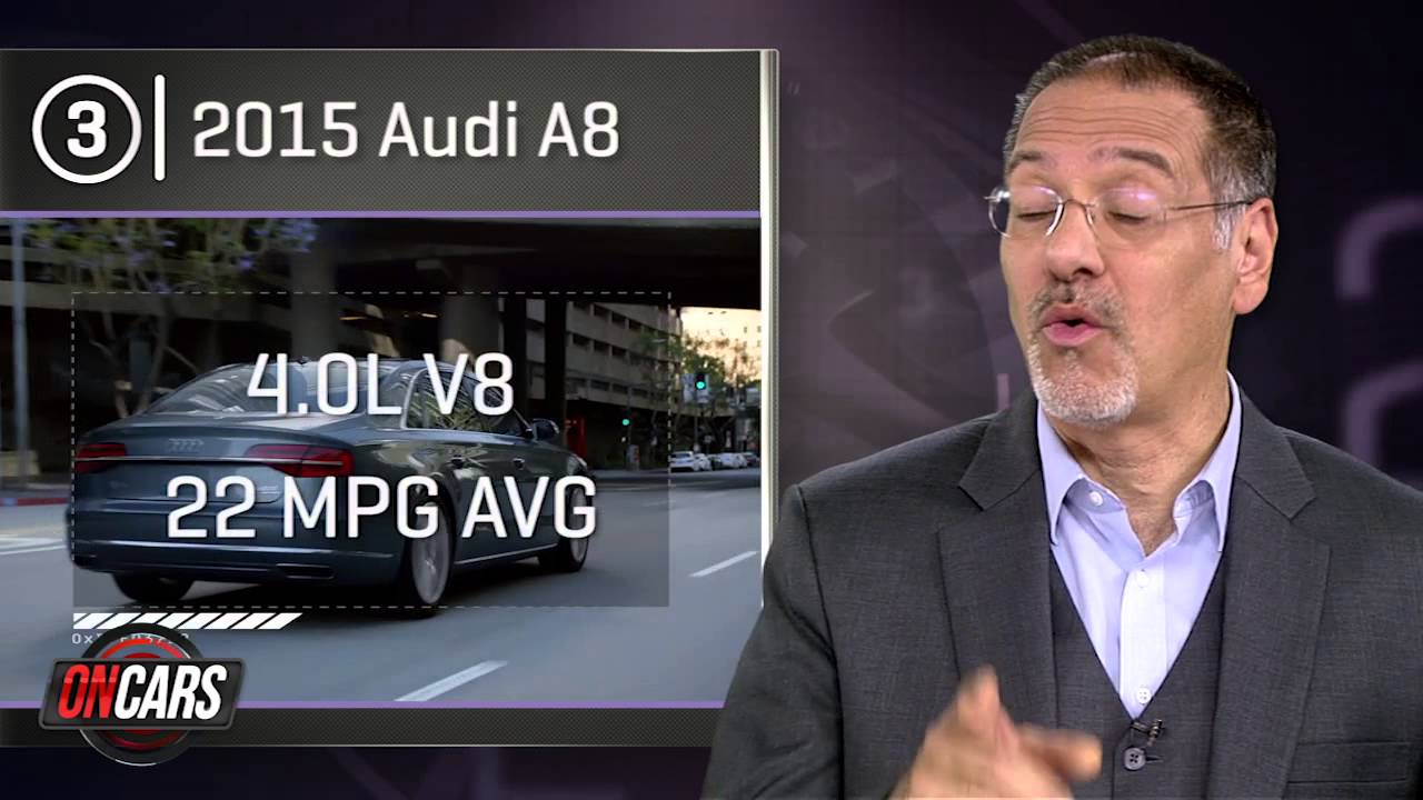 CNET On Cars - Top 5: Fuel-efficient V8s