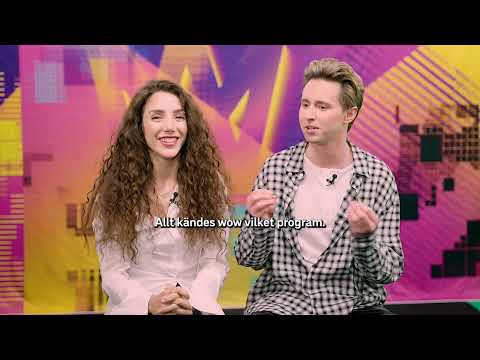 Gina & Hampus bästa Mello moments | Melodifestivalen 2026 | SVT