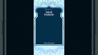 Jadwal Imsakiyah Provinsi Banten dan Sekitarnya Rabu, 12 April 2023