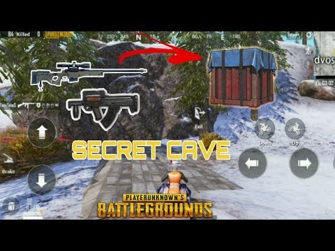 Secret cave in vikendi map Pubg mobile | Secret location