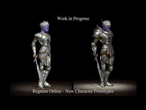 Regnum Online Technology Update — New Character Prototypes