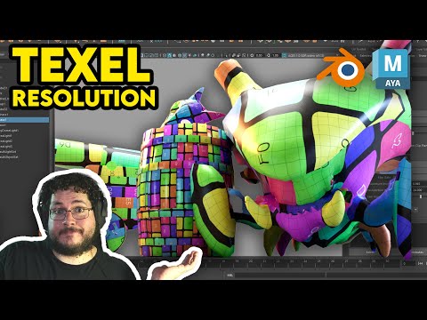 Texel Resolution for your 3D Assets Explained