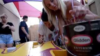ASU 2013 Homecoming Float Building