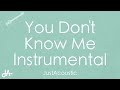 You Don T Know Me Summer Walker Acoustic Instrumental