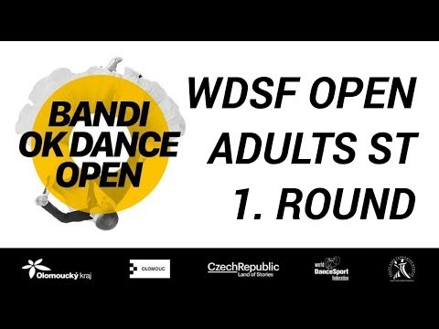 BANDI OK DANCE OPEN 2018 | 19.5. | OLOMOUC | WDSF OPEN ADULTS | ST | 1. round