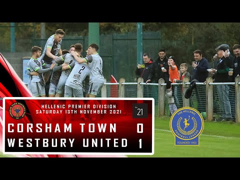 Corsham Town FC 0 V 1 Westbury United FC - Hellenic Premier Match Highlights