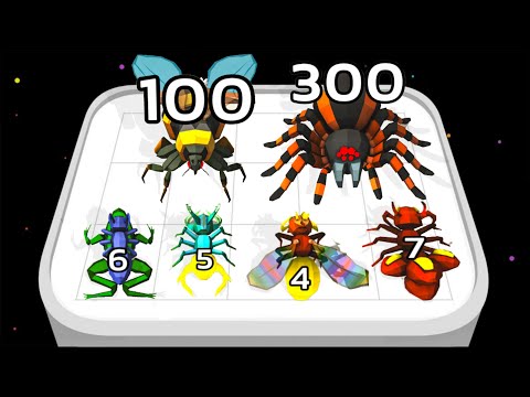 MERGE MONSTER: Ants Fusion - Insect Evolution 🐞 Battle Master Game
