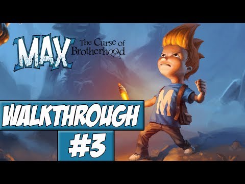 Max: The Curse Of The Brotherhood Walkthrough Ep.3 w/Angel - With The Power Of Vines!