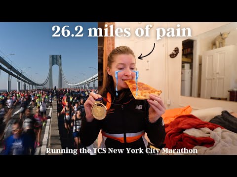 RUNNING THE NEW YORK MARATHON FOR THE FIRST TIME *super emotional*
