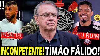 - R$200 MILHÕES SURPREENDEU CORINTHIANS! ALEX SANTANA PROMETE SALVAR TIMÃO! BIDU FORA da TEMPORADA?