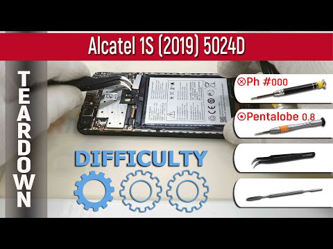 Alcatel 1S (2019) 5024D 📱 Teardown Take apart Tutorial