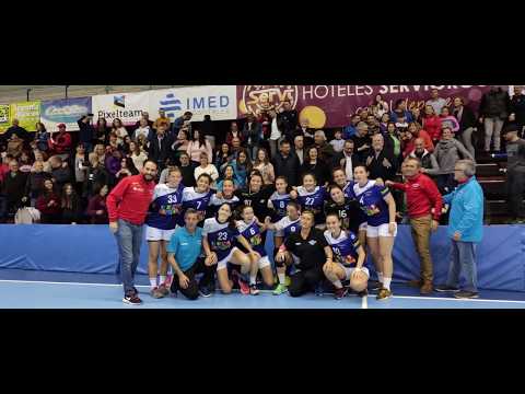 Resumen y homenaje al equipo femenino de club balonmano Benidorm en la liga DHP 2018-2019