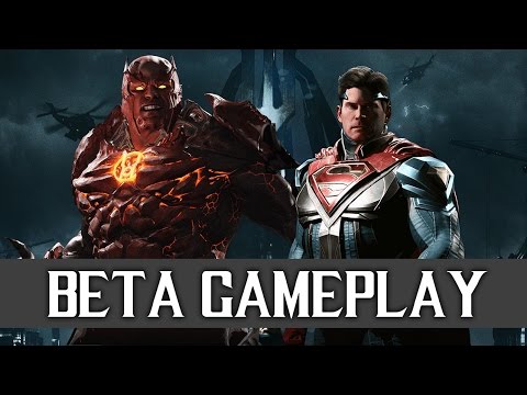 K&M vs The World - Injustice 2 Beta Full Day One Session - Part 1