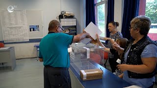 В 52-ра секция изборният процес започна нормално, машината за гласуване стартира без проблеми.