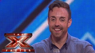 Stevi Ritchie sings Queen's Don't Stop Me Now | Arena Auditions Wk 1 | The X Factor UK 2014