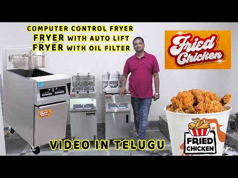 Computer Control Deep Fat Fryer