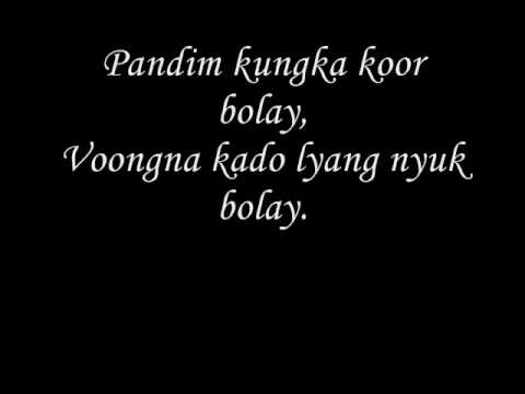 Lepcha sing along song - Rungyu Rungit tulka