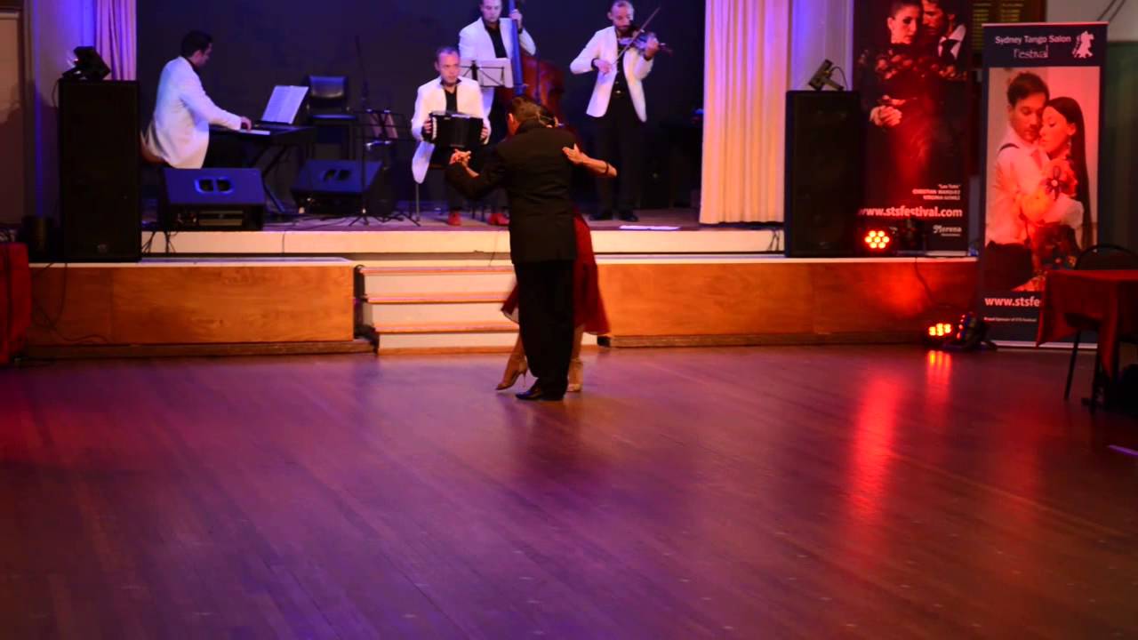Gabriel Missé y Analia Centurion with Solo Tango Orquesta en STS Festival 2014 - Farewell Milonga