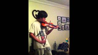 Phillip Simon Playing Violin 1