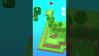 Coffee Golf Tour Level 139 Eagle (No Powerups) #coffeegolf #gaming #golfgame #games #gameplay