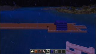 My minecraft dock build Ep.1: Beginner Smithy on water