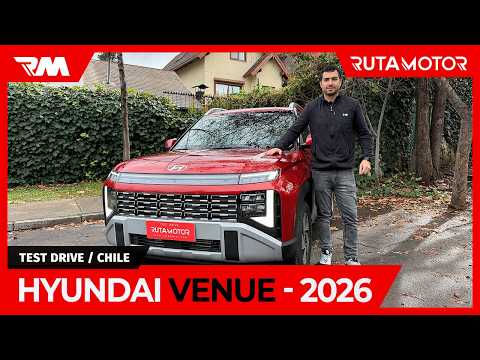 Hyundai Venue 2026 - Renovación total, motor turbo y seguridad a toda prueba