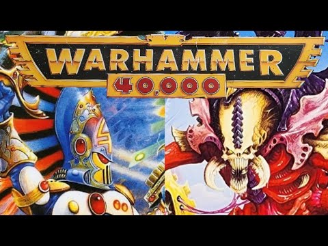 Warhammer 40K battle report 2nd edition. Eldar vs Tyranids