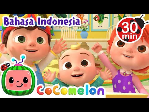 Lagu Warna Es Lilin | CoComelon | Kartun dan Lagu Anak | Moonbug Kids Indonesia | Nursery Rhymes
