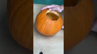 Nightmare Before Christmas Pumpkin Carving with a Laser Cutter