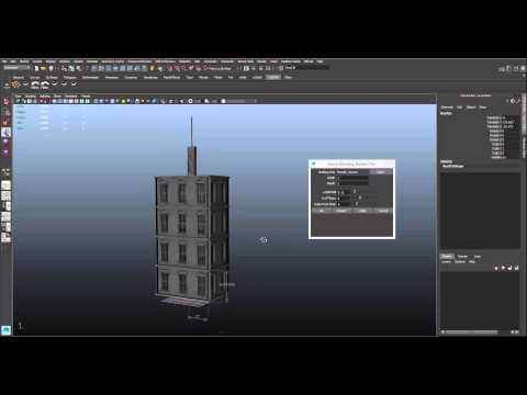 Buildabuilding Maya Python Tool