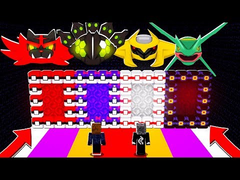 QUEBRE O PORTAL DE LUCKY PIXELMON LENDARIA PRA GANHAR - MINECRAFT PIXELMON MOD