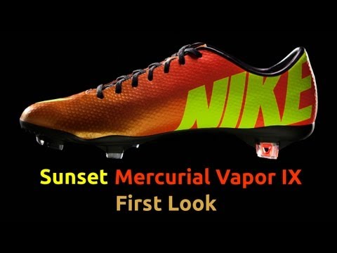 Nike Mercurial Vapor IX Football Boots - Sunset First Look