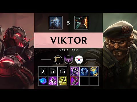 Viktor Top vs Gangplank - KR Master Patch 25.20