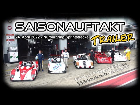 Sportwagen-Sprint - Saisonauftakt 24. April 2022 - TRAILER - Nürburgring Sprintstrecke