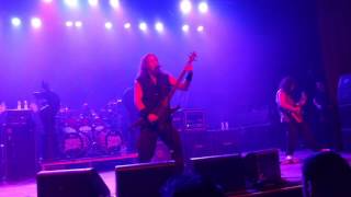 MORBID ANGEL - Kawazu/Summoning redemption live in Tempe, AZ @ The Marquee theater 6/20/2017