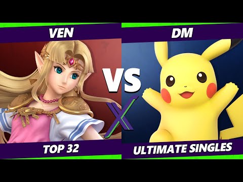 S@X 392 Online Top 32 - Ven (Zelda) Vs. DM (Pikachu) Smash Ultimate - SSBU