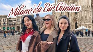 MİLANO’DA BİR GÜNÜM | Milano Vlog, Alışveriş & Yemek 🛍️🍝