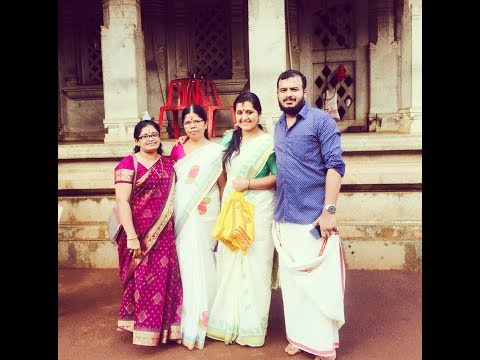 Eran Nilav Actress Sarayu with family