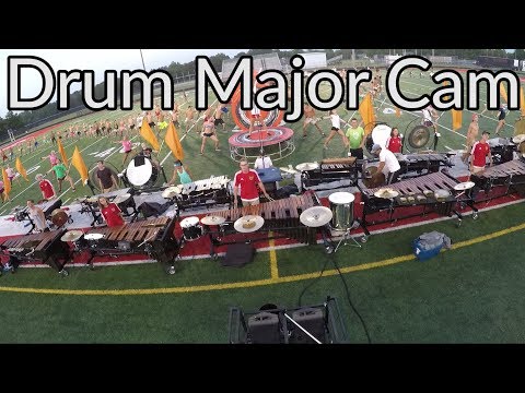 (4K) 2017 Santa Clara Vanguard Drum Major Cam: Chris Harper