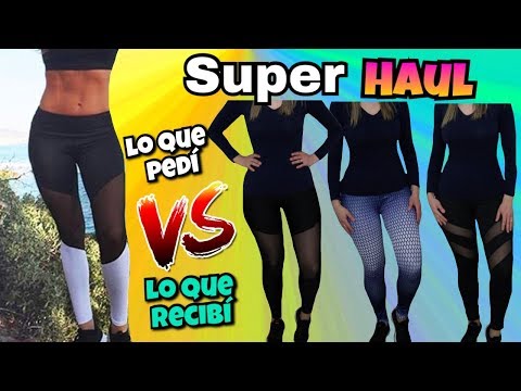 HAUL | Ropa Deportiva | Leggins Chinos OMG | Maquillaje y mas | NatyGloss