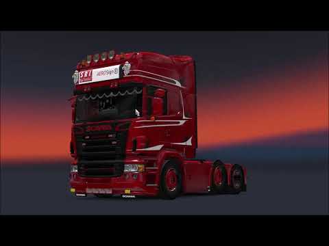 Euro Truck Simulator 2 Fred's Scania Ajaccio-Verona (TEST)