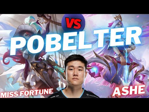 POBELTER | MISS FORTUNE VS ASHE | ADC GAMEPLAY | Patch 15.24 / Season 15 | #LeagueofLegends
